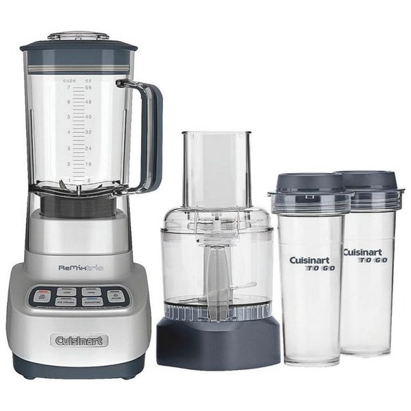 Liquidificador com Jarra de 1,7L, Ultra Trio, 700W 110V, Cuisinart Remix Trio, Prateado
