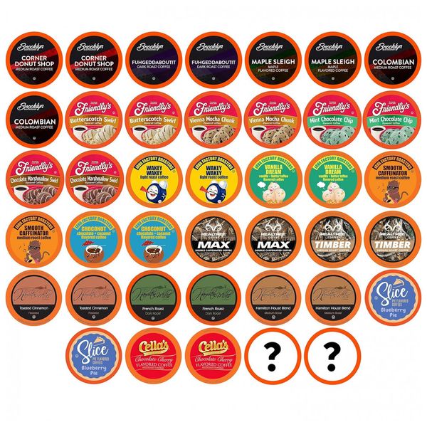 Keurig K Cup Mega Café 40u, TWO RIVERS COFFEE TRC MS40, Marrom