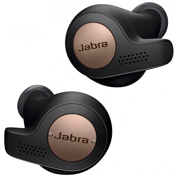 Fones de Ouvido Elite Active 65t Sem fio, Bluetooth, Bateria Longa Duração, JABRA 100 99010003 02, Preto