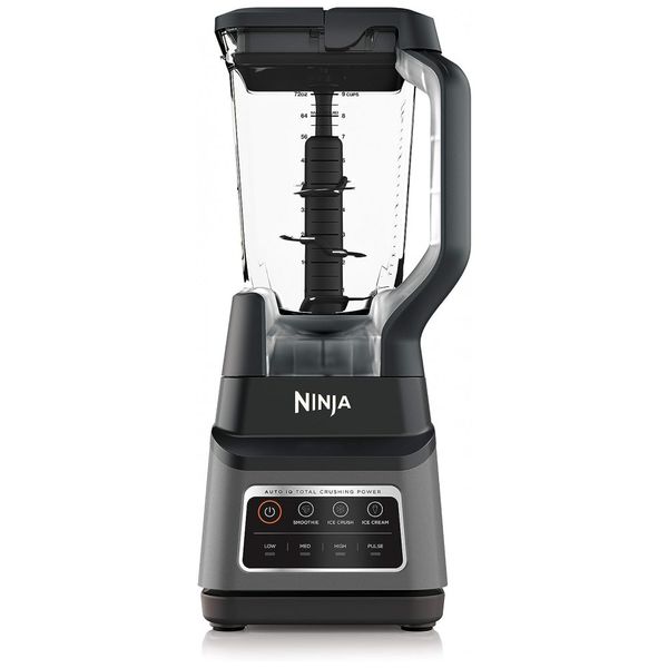 Liquidificador Profissional de 1,8L com 3 Funções Auto IQ, 110V 1200W, NINJA BN701, Cinza Escuro