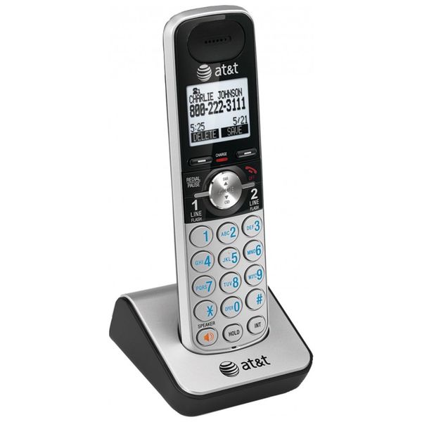 Telefone sem Fio Adicional para TL88102, ATT TL88002, Preto