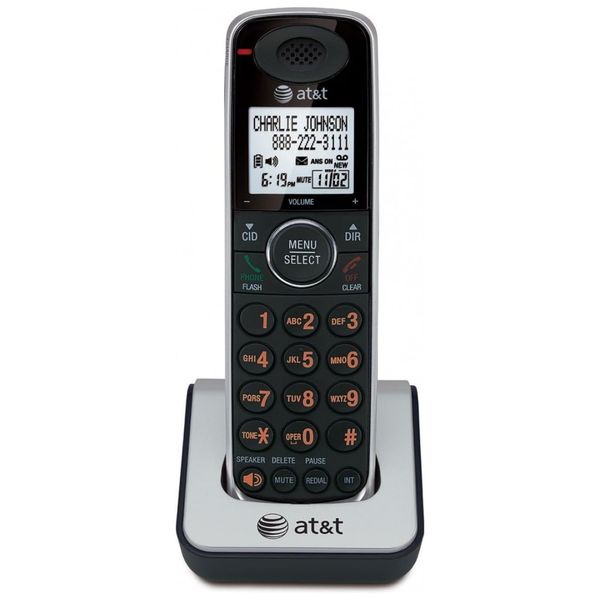Telefone sem Fio Adicional CL para CL81000, CL82000, ou CL84000, ATT 80100, Preto