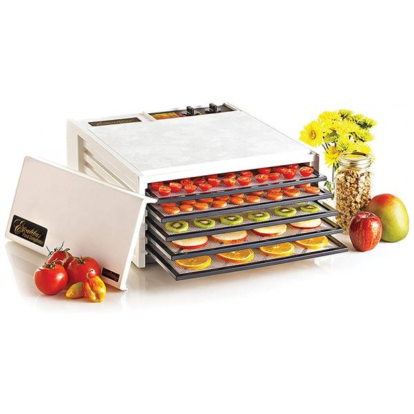 Desidratador de Alimentos 5Trays 400W, EXCALIBUR 3526TW, Branco