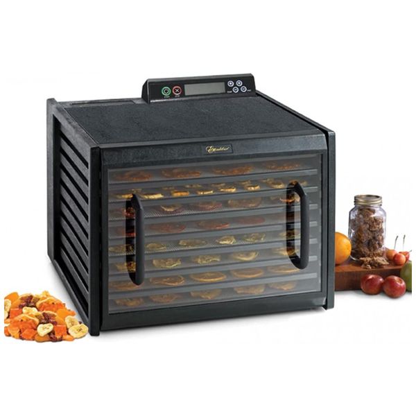 Excalibur 3948CDB Desidratador de Alimentos com 9 Bandejas 600W, 110V, Preta