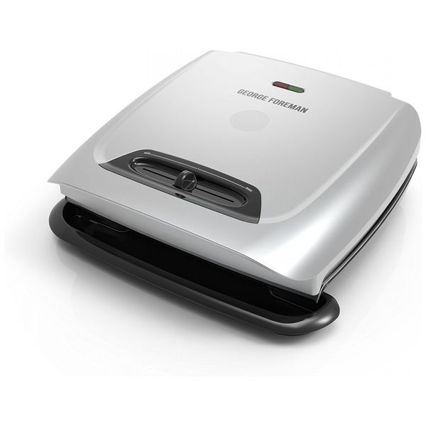 Grill 8 Porções, 110v, GEORGE FOREMAN GR2121P, Prateado