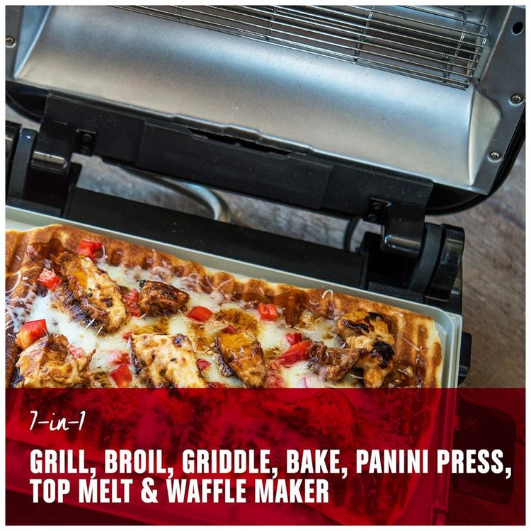 Grill-7em-1-Tam-Unico-110v-GEORGE-FOREMAN-GBR5750SBLQ-foto-2