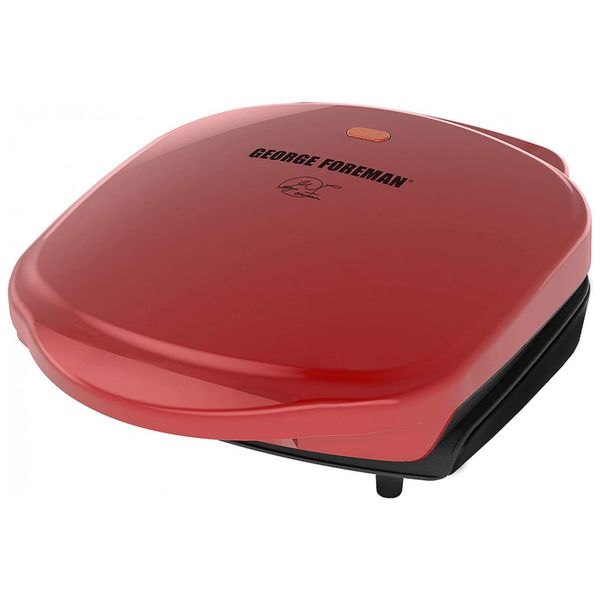 Grill 2 Porções, 110v, GEORGE FOREMAN GR10RM, Vermelho