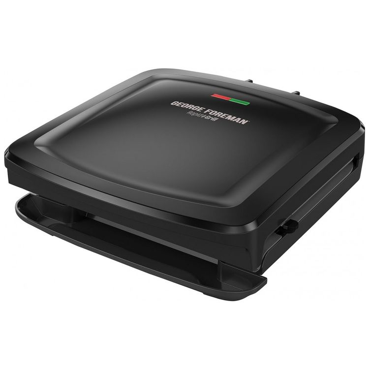 Grill-4-Porcoes-110v-GEORGE-FOREMAN-RPGF3601BKX-Preto-foto-0