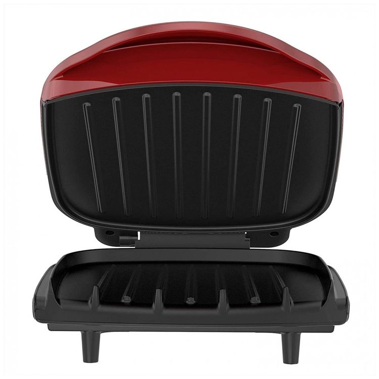 Grill-2-Porcoes-110v-GEORGE-FOREMAN-GR10RM-Vermelho-foto-5