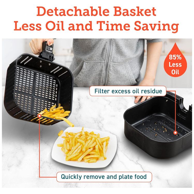 COSORI-AirFryer-XL-55L-1700W-Digital-LED-Preto-110V-foto-5