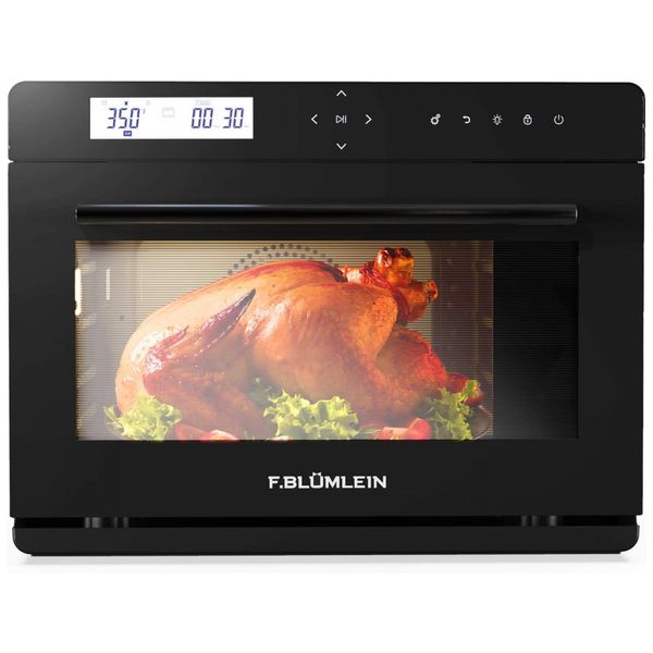Forno Convecçào, Grill e a Vapor, 32L 10Modos, F.BLUMLEIN JU 3200, Preto