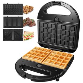 Maqua-de-Waffle-Sanduicheira-3-em-1-750W-3-Destacaveis-foto-0