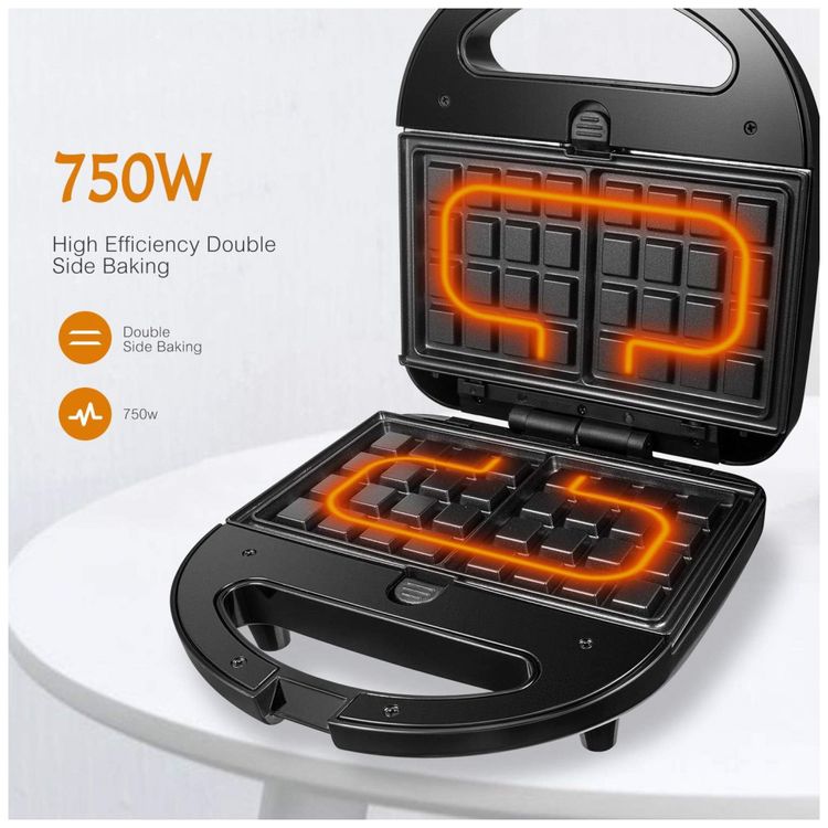Maqua-de-Waffle-Sanduicheira-3-em-1-750W-3-Destacaveis-foto-2