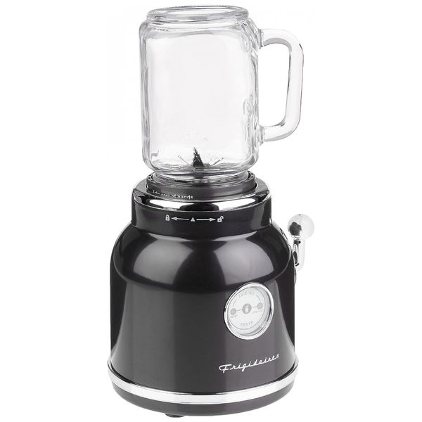 Liquidificador Retro para Vitaminas e Shakes, 110V 300W, Frigidaire ESMM100, Preto