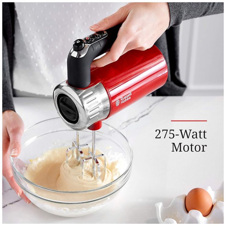 Russell-Hobbs-Batedeira-de-Mao-Retro-275W-4-velocidades-foto-2