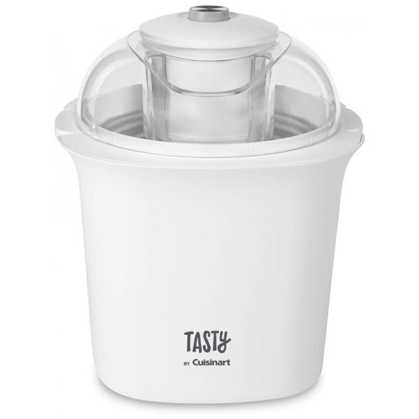 Tasty Sorveteira Elétrica Função Iogurte 1,5L, 110v, CUISINART ICM100T, Branco