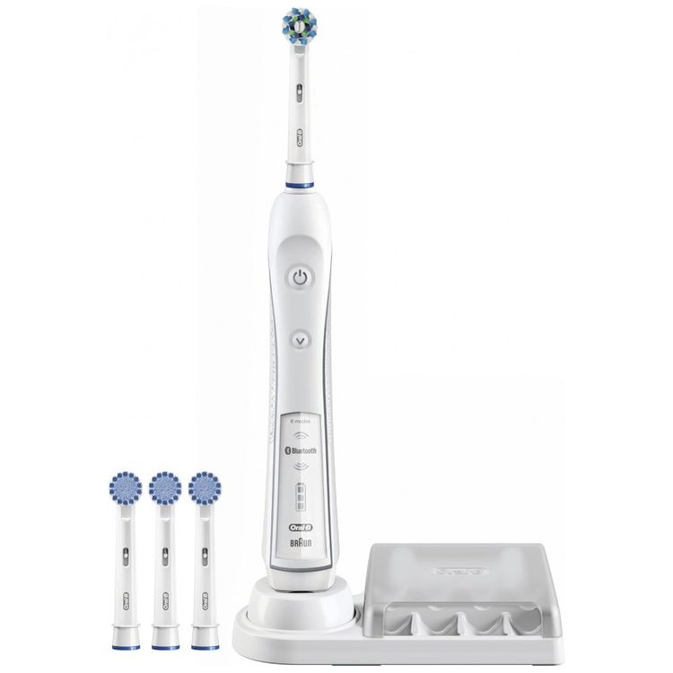 Pacote-de-escova-de-dentes-eletrica-WHITE-7000-com-cabeca-de-foto-0