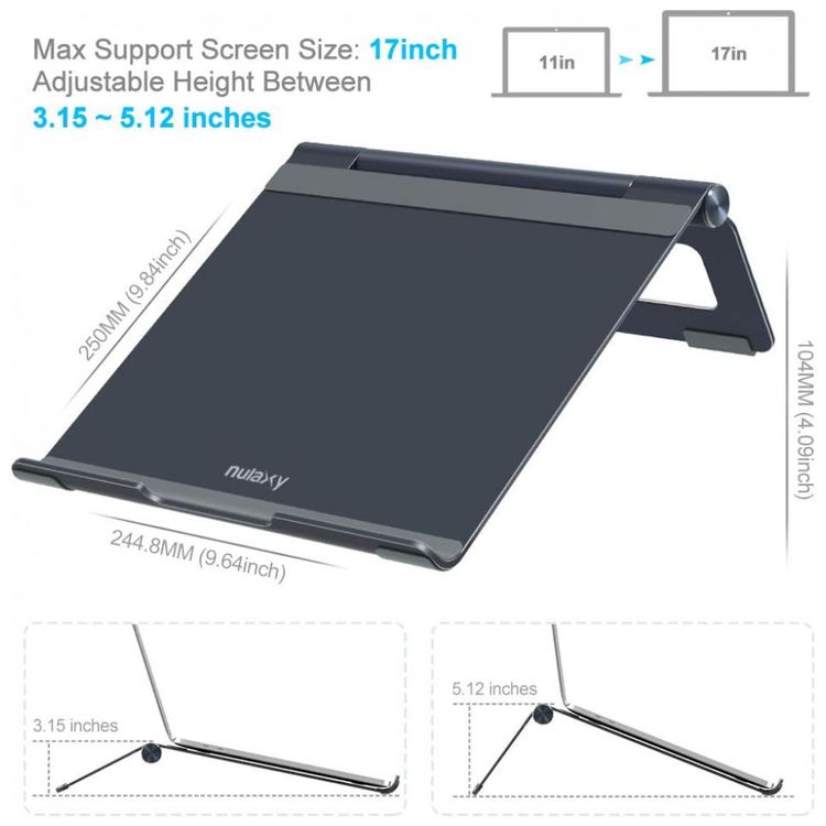 Suporte-Ergonomico-Laptop-Ajustavel-18-44Cm-NULAXY-Cinza-foto-3