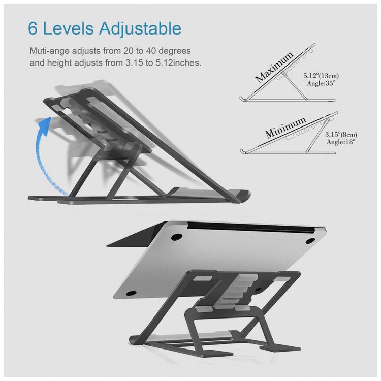 Suporte-Ergonomico-Laptop-Ajustavel-Dobravel-25-44Cm-Black-foto-4