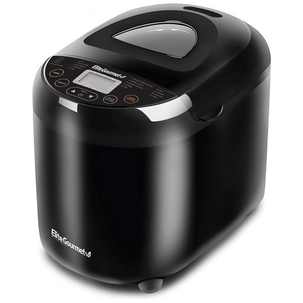 Panificadora Automática 19 em 1, Capacidade 1 kg, 110v, ELITE GOURMET EBM8103B, Preto