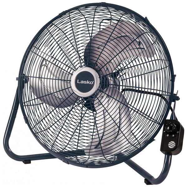 Ventilador de Piso e Parede 50cm, Alta Velocidade, 110V 131W, LASKO H20610, Cinza