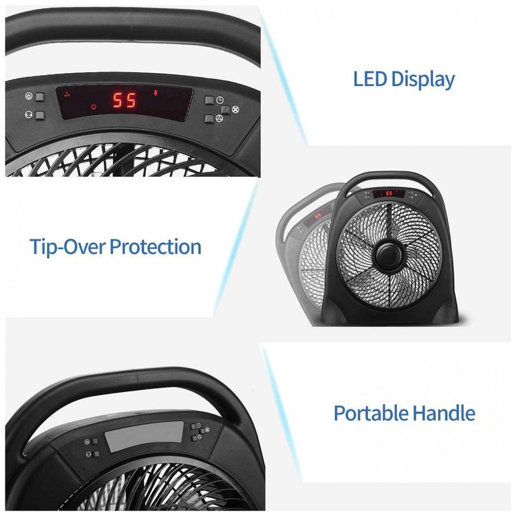 Ventilador-de-Piso-Mesa-30cm-e-3-Velocidades-Controle-foto-2