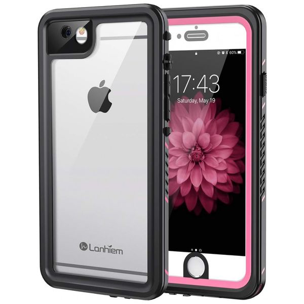 Capa Celular Prova Dágua IP68 iPhone 6, 6S, LANHIEM LH US WP I6, Rosa