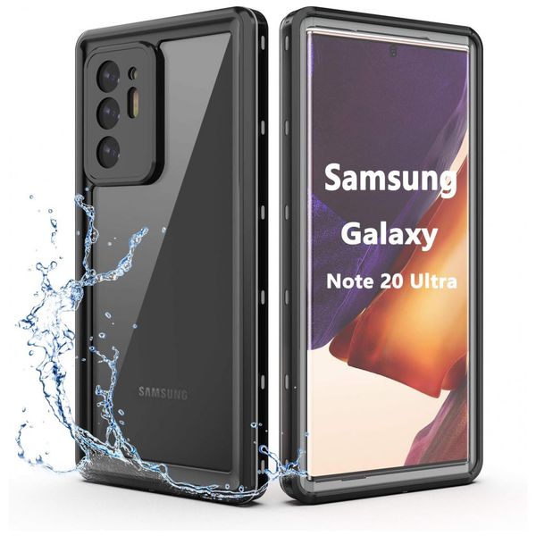 Capa Celular Prova Dágua IP68, YOGRE Samsung Galaxy Note 20 Ultra, Preto