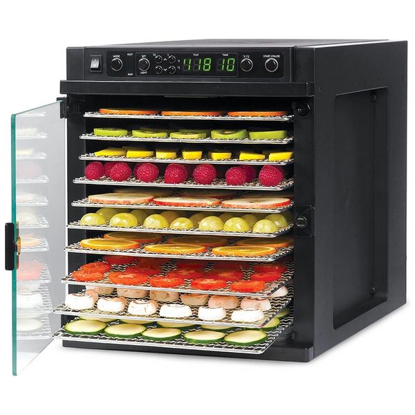 Desidratador B, Aço Inoxidável, 11 Bandejas, 110v, TRIBEST SDE S6780 B, Preto