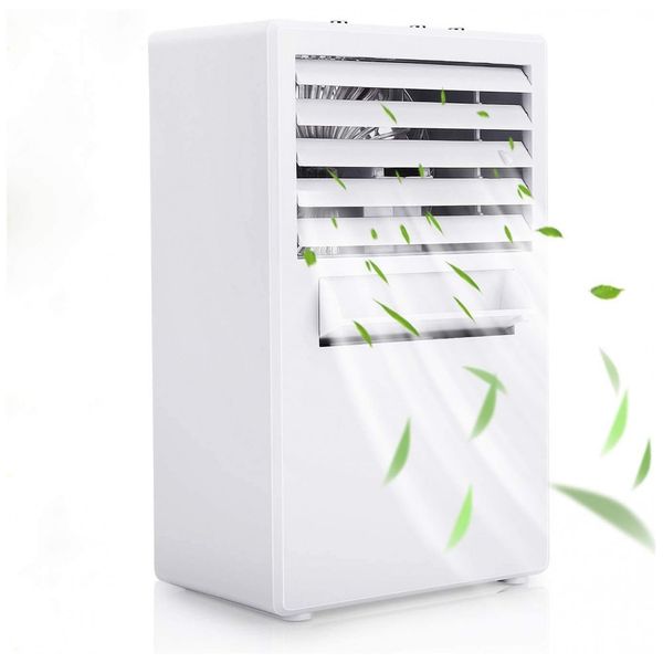 Climatizador de Ar MINI 3 em 1, Individual, 3 Velocidades, 110v, WINLOAD, Branco