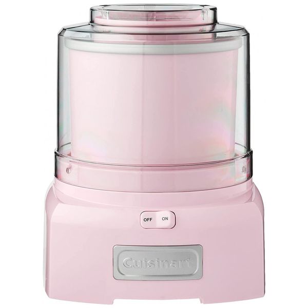 Máquina de Sorvete Sorveteira 21PK, 1,2 Litros, 110v, CUISINART ICE 21PKP1, Rosa