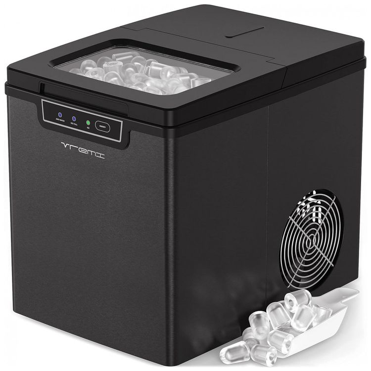 Maquina-de-Gelo-Produz-12kg-Dia-9-Cubos-8-10min-Aco-Inox-foto-0