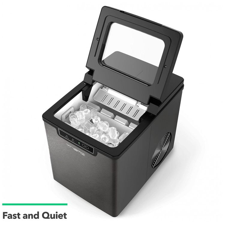 Maquina-de-Gelo-Produz-12kg-Dia-9-Cubos-8-10min-Aco-Inox-foto-1