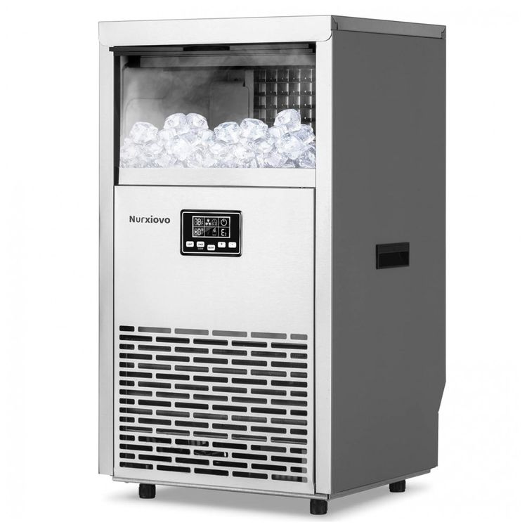 Fabricante-de-maquina-de-gelo-aco-inoxidavel-143-libras-foto-0