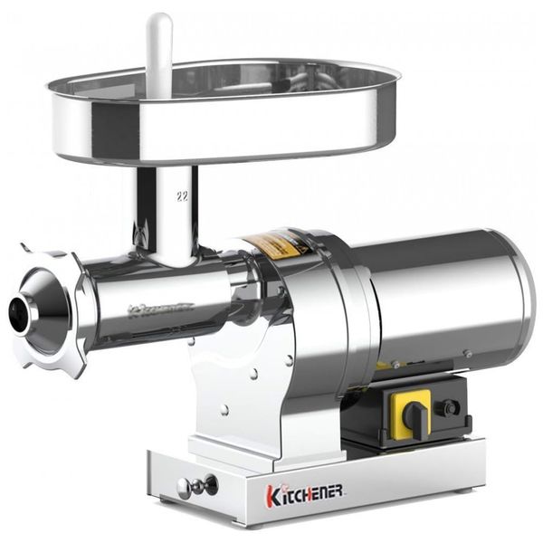 Elite Moedor Elétrico de Carne e Salsicha 22 1 HP 840 LBS Per, H 750 Watts Super Pesado Corpo de Aço Inoxidável Grau Talheres de Aço Inoxidável