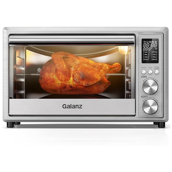 Forno-Multifuncional-1800W-30L-8-Funcoes-Aco-Inox-110v-foto-0