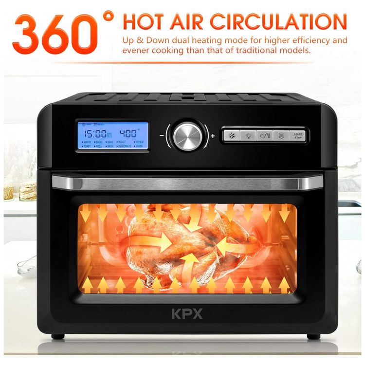 Forno-Multifuncional-10-em-1-19L-Display-LED-1500W-foto-4