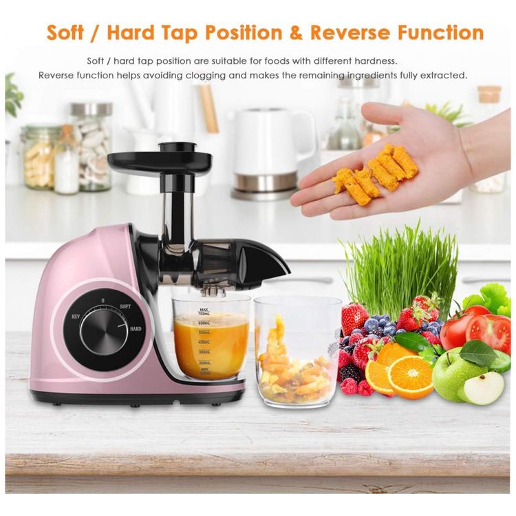 Espremedor-de-Sucos-BPA-Free-150W-2-Velocidades-Rose-foto-3