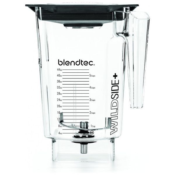 Clear WildSide Lâmina Jarra 1,3 Litros Tampa Dura, BLENDTEC 40 630 62, Preto