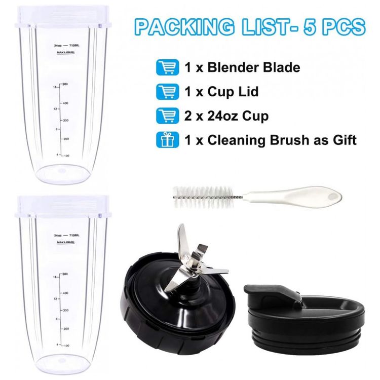 Pecas-de-reposicao-para-liquidificador-Ninja-com-2-copos-de-foto-5