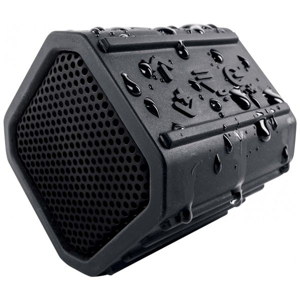 Alto falante Bluetooth sem fio ecopebble resistente e à prova dágua Embalagem de varejo, ECOXGEAR GDI EGPB101, Preto