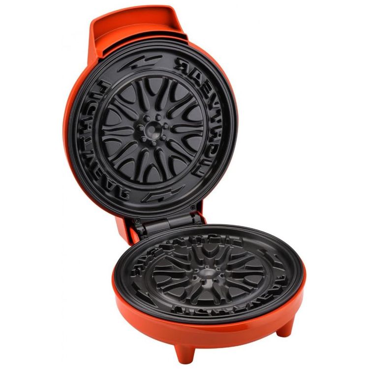 Maquina-de-Waffle-110v-DISNEY-PIXAR-CARS-DPC-258-Vermelho-foto-1
