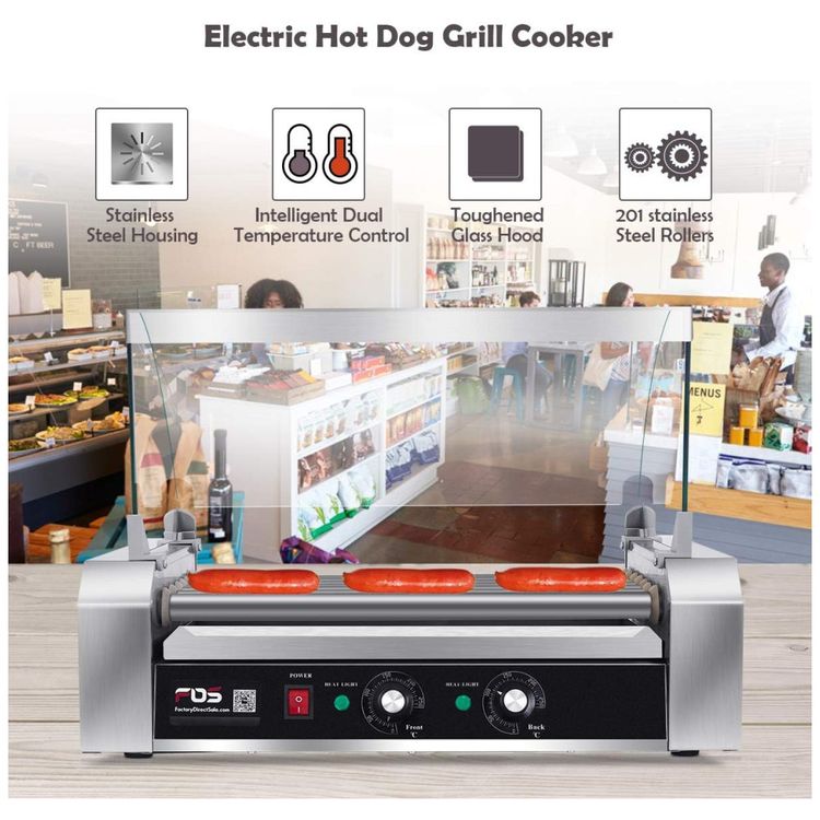 Maquina-de-Hot-Dog-para-18-Salsichas-Aco-Inox-1050W-foto-1