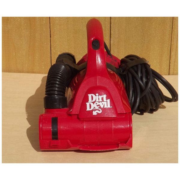 Aspirador de mão Aspirador portátil com saco ultrafilado, DIRT DEVIL M08230RED, Vermelho