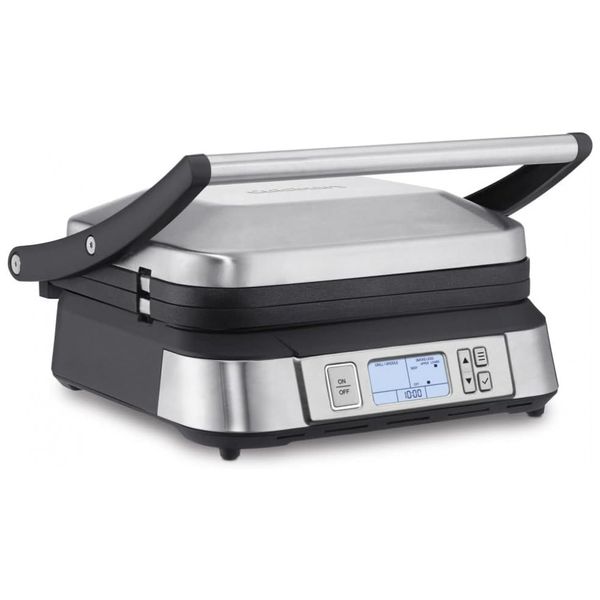ill Cusinart, sem fumaça de contato, CUISINART GR 6S, Cinza