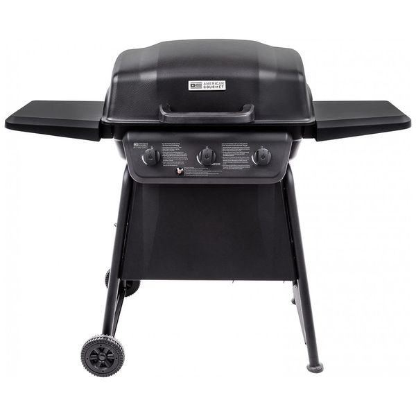 Classic 360 com 3 queimadores a gás propano líquido, CHAR BROIL 463773717, Preto