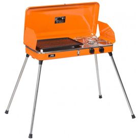 Fogao-de-acampamento-a-gas-2-em-1-com-ignitor-integrado-e-foto-0