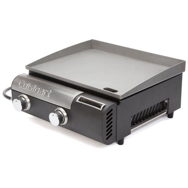 Grelhador a gás Gourmet, CUISINART CGG 501, Cinza