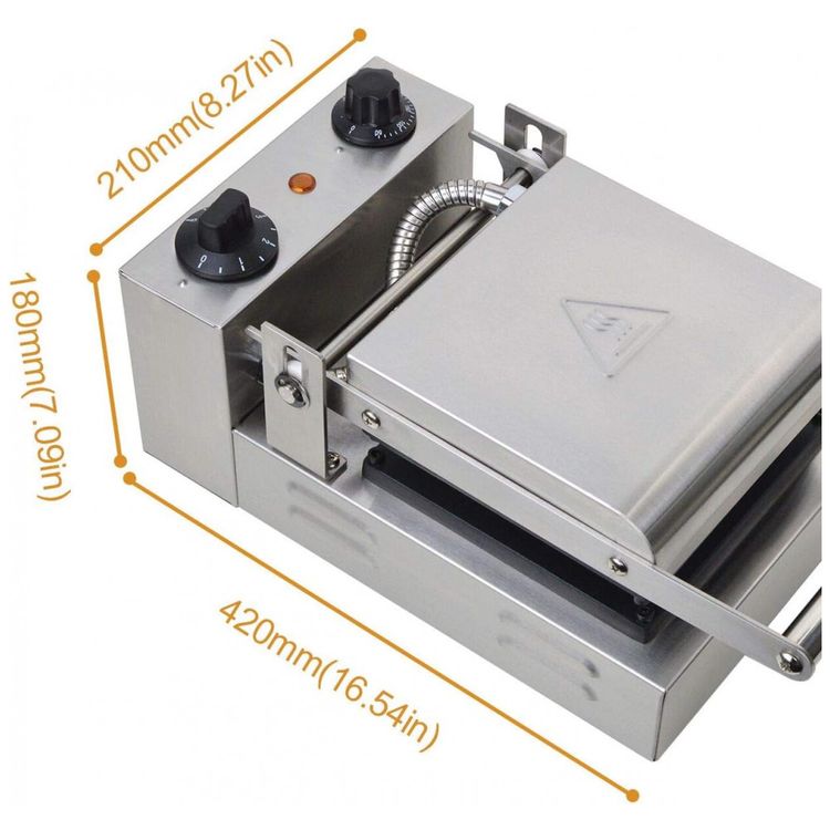 Mini-Sanduicheira-Antiaderente-800W-Aco-Inoxidavel-110v-foto-4