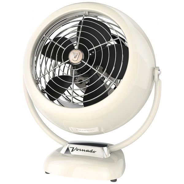 Ventilador com 3 Velocidades, VFAN Vintage, 110V 38W, VORNADO CR1 0061 75, Branco
